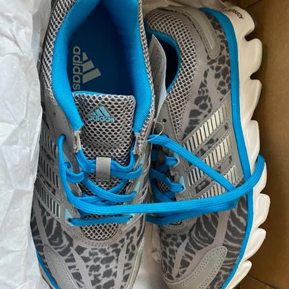 NIB Adidas Women's Powerblaze Running Shoes Training Sneakers Animal Print - Picture 4 of 4